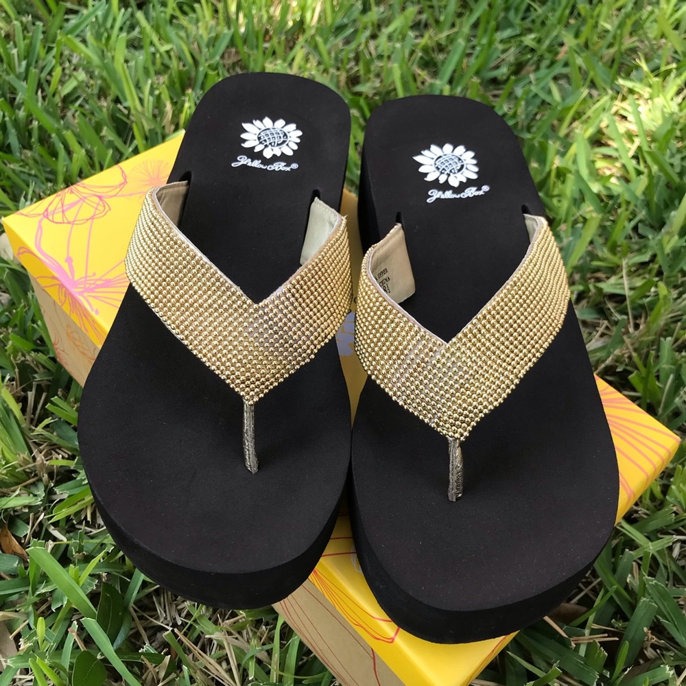 Yellow Box Sandals